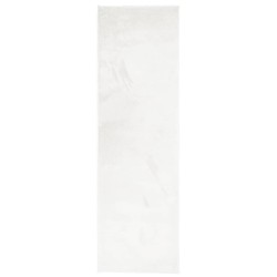 vidaXL Alfombra de pelo corto OVIEDO crema 80x250 cm