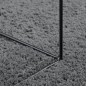 vidaXL Alfombra de pelo corto OVIEDO gris antracita 160x160 cm vidaXL Alfombra de pelo corto OVIEDO gris antracita 160x160 cm