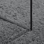 vidaXL Alfombra de pelo corto OVIEDO gris antracita Ø 120 cm vidaXL Alfombra de pelo corto OVIEDO gris antracita Ø 120 cm
