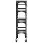 vidaXL Carrito de cocina madera de ingeniería gris Sonoma 53x20x76 cm vidaXL Carrito de cocina madera de ingeniería gris Sonoma 53x20x76 cm