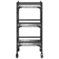 vidaXL Carrito de cocina madera ingeniería gris Sonoma 50x35x75,5 cm vidaXL Carrito de cocina madera ingeniería gris Sonoma 50x35x75,5 cm