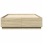 vidaXL Estructura de cama madera de ingeniería roble Sonoma 150x200 cm vidaXL Estructura de cama madera de ingeniería roble Sonoma 150x200 cm