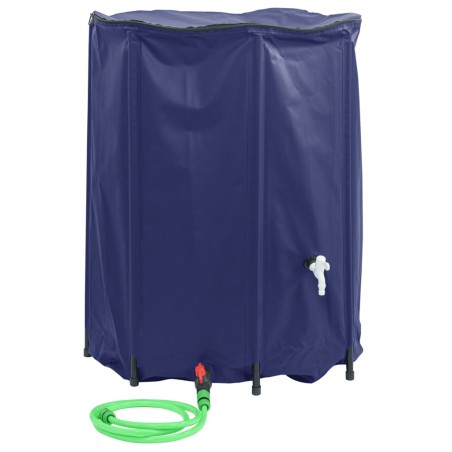 vidaXL Depósito de agua plegable con grifo PVC 750 l