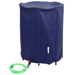 vidaXL Depósito de agua plegable con grifo PVC 750 l
