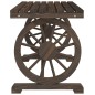 vidaXL Mesa de jardín madera maciza abeto 115x55x65 cm vidaXL Mesa de jardín madera maciza abeto 115x55x65 cm