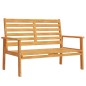 vidaXL Banco sofá de jardín madera maciza de acacia 120 cm vidaXL Banco sofá de jardín madera maciza de acacia 120 cm