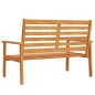 vidaXL Banco sofá de jardín madera maciza de acacia 120 cm vidaXL Banco sofá de jardín madera maciza de acacia 120 cm