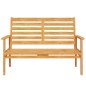 vidaXL Set de muebles de jardín madera maciza de acacia