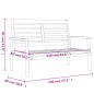 vidaXL Set de muebles de jardín madera maciza de acacia