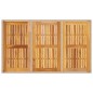 vidaXL Mesa de jardín ratán PE y madera acacia beige 150x90x75 cm vidaXL Mesa de jardín ratán PE y madera acacia beige 150x90x75 cm