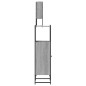 vidaXL Set de muebles de baño 3 pzas madera contrachapada gris sonoma vidaXL Set de muebles de baño 3 pzas madera contrachapada gris sonoma