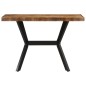 vidaXL Mesa de comedor madera maciza de mango 110x55x75 cm vidaXL Mesa de comedor madera maciza de mango 110x55x75 cm