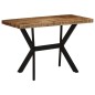 vidaXL Mesa de comedor madera maciza de mango 110x55x75 cm vidaXL Mesa de comedor madera maciza de mango 110x55x75 cm