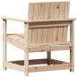 vidaXL Juego de muebles de jardín 3 piezas madera maciza de pino vidaXL Juego de muebles de jardín 3 piezas madera maciza de pino