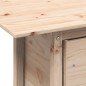 vidaXL Mesa de jardín madera maciza de pino 100x50x75 cm vidaXL Mesa de jardín madera maciza de pino 100x50x75 cm