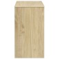vidaXL Aparador SAUDA madera maciza pino color roble 114x43x75,5 cm vidaXL Aparador SAUDA madera maciza pino color roble 114x43x75,5 cm