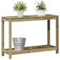 vidaXL Mesa plantación con estante madera pino impregnada 108x35x75 cm vidaXL Mesa plantación con estante madera pino impregnada 108x35x75 cm