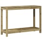 vidaXL Mesa plantación con estante madera pino impregnada 108x35x75 cm vidaXL Mesa plantación con estante madera pino impregnada 108x35x75 cm