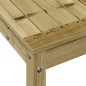 vidaXL Mesa plantación con estante madera pino impregnada 108x35x75 cm vidaXL Mesa plantación con estante madera pino impregnada 108x35x75 cm
