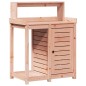 vidaXL Mesa de plantación con estantes madera Douglas 82,5x50x109,5 cm vidaXL Mesa de plantación con estantes madera Douglas 82,5x50x109,5 cm