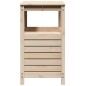 vidaXL Mesa de plantación con estantes madera maciza pino 82,5x45x81cm vidaXL Mesa de plantación con estantes madera maciza pino 82,5x45x81cm