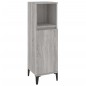 vidaXL Set de muebles de baño 3 pzas madera contrachapada gris sonoma vidaXL Set de muebles de baño 3 pzas madera contrachapada gris sonoma