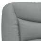 vidaXL Estructura de cama con luces LED tela gris claro 200x200 cm vidaXL Estructura de cama con luces LED tela gris claro 200x200 cm