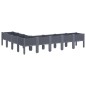 vidaXL Jardinera con patas PP gris 200x160x42 cm vidaXL Jardinera con patas PP gris 200x160x42 cm
