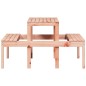 vidaXL Mesa de pícnic madera maciza Douglas 110x134x75 cm vidaXL Mesa de pícnic madera maciza Douglas 110x134x75 cm