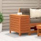 vidaXL Taburete de jardín madera de pino marrón cera 62x31,5x52 cm vidaXL Taburete de jardín madera de pino marrón cera 62x31,5x52 cm