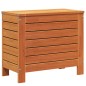 vidaXL Taburete de jardín madera de pino marrón cera 62x31,5x52 cm vidaXL Taburete de jardín madera de pino marrón cera 62x31,5x52 cm