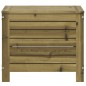 vidaXL Taburete de jardín madera de pino impregnada 62x31,5x52 cm vidaXL Taburete de jardín madera de pino impregnada 62x31,5x52 cm