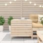 vidaXL Taburete de jardín madera maciza de pino 62x63,5x53,5 cm vidaXL Taburete de jardín madera maciza de pino 62x63,5x53,5 cm