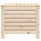 vidaXL Taburete de jardín madera maciza de pino 62x63,5x53,5 cm vidaXL Taburete de jardín madera maciza de pino 62x63,5x53,5 cm