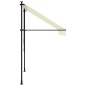 vidaXL Toldo retráctil tela y acero crema 200x150 cm vidaXL Toldo retráctil tela y acero crema 200x150 cm