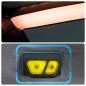 vidaXL Tienda de campaña con LED tela opaca impermeable verde