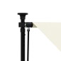 vidaXL Toldo retráctil de tela y acero crema 300x150 cm vidaXL Toldo retráctil de tela y acero crema 300x150 cm