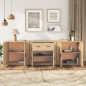 vidaXL Aparadores 3 piezas madera contrachapada color roble sonoma vidaXL Aparadores 3 piezas madera contrachapada color roble sonoma