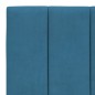 vidaXL Estructura de cama con luces LED terciopelo azul 100x200 cm vidaXL Estructura de cama con luces LED terciopelo azul 100x200 cm