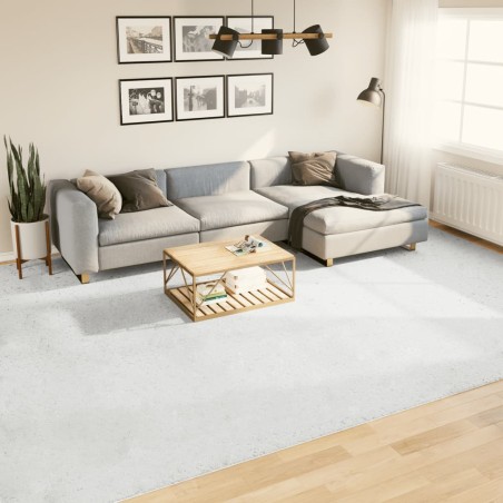 vidaXL Alfombra de pelo corto OVIEDO gris 300x400 cm