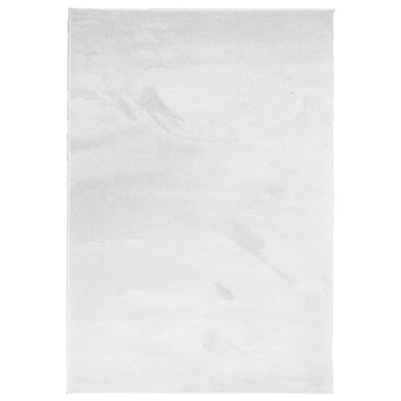 vidaXL Alfombra de pelo corto OVIEDO gris 300x400 cm