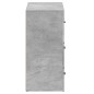 vidaXL Aparadores 2 uds madera contrachapada gris hormigón vidaXL Aparadores 2 uds madera contrachapada gris hormigón