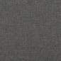 vidaXL Cama box spring con colchón y LED tela marrón oscuro 120x190 cm