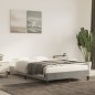 vidaXL Estructura de cama terciopelo gris claro 120x190 cm vidaXL Estructura de cama terciopelo gris claro 120x190 cm