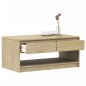 vidaXL Mesa de centro SAUDA madera maciza pino color roble 99x55x45 cm vidaXL Mesa de centro SAUDA madera maciza pino color roble 99x55x45 cm