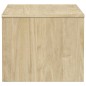 vidaXL Mesa de centro SAUDA madera maciza pino color roble 99x55x45 cm vidaXL Mesa de centro SAUDA madera maciza pino color roble 99x55x45 cm