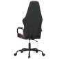 vidaXL Silla gaming cuero sintético negro y rojo vino tinto
