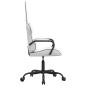 vidaXL Silla gaming cuero sintético blanco y negro vidaXL Silla gaming cuero sintético blanco y negro