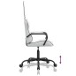 vidaXL Silla gaming cuero sintético blanco y negro vidaXL Silla gaming cuero sintético blanco y negro