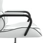 vidaXL Silla gaming cuero sintético blanco y negro vidaXL Silla gaming cuero sintético blanco y negro